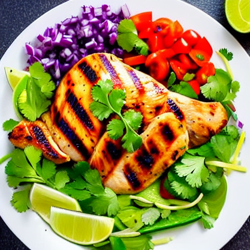 Ensalada de Pollo a la Parrilla