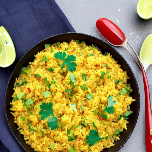 Arroz de Coliflor con Limón