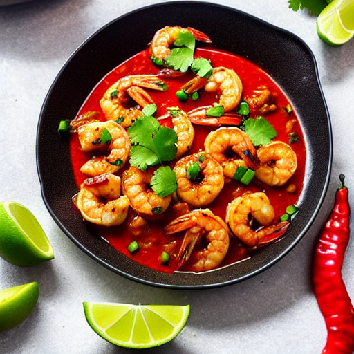 Camarones a la Diabla