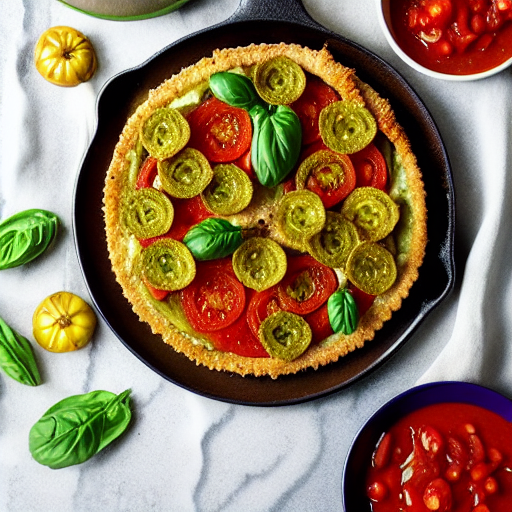 Fried Green Tomato Pie