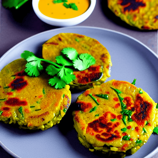 Methi Aloo Tikki Curry