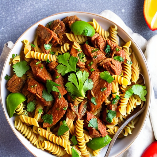 Keto Carne Asada Pasta