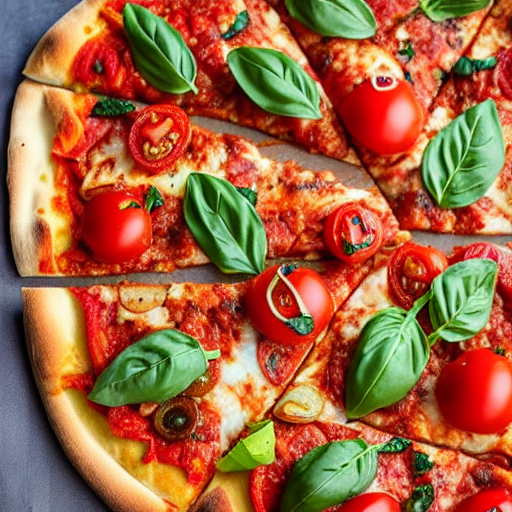 Spicy Tomato Pizza