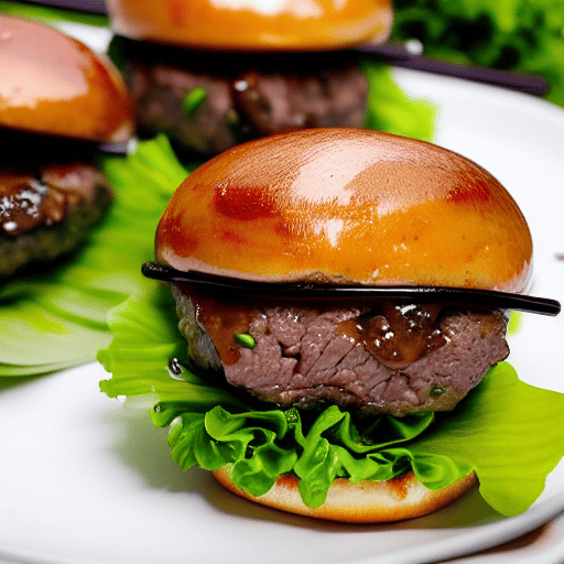 Sukiyaki Beef Burger