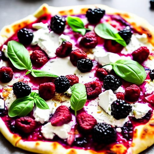 Wild Berry and Goat Cheese