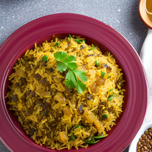 Moujadara Rice