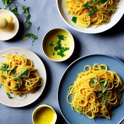 Pasta con Carciofi e Limone