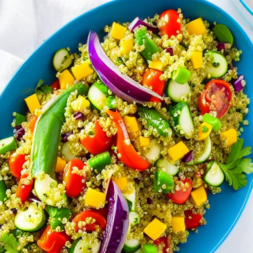 Zesty Quinoa and Vegetable Salad