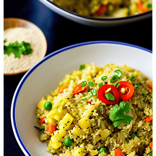Baked Cauliflower Rice