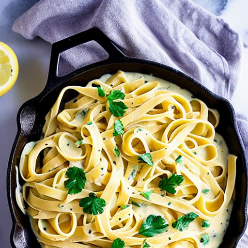 Vegan Fettuccine Alfredo Bake