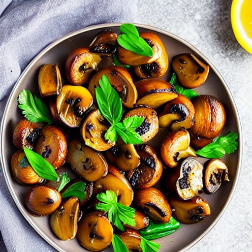 Garlic Mushrooms