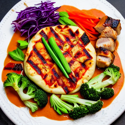 Keto Yakitori Pizza