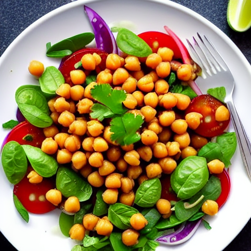 Ensalada de Garbanzos y Atún