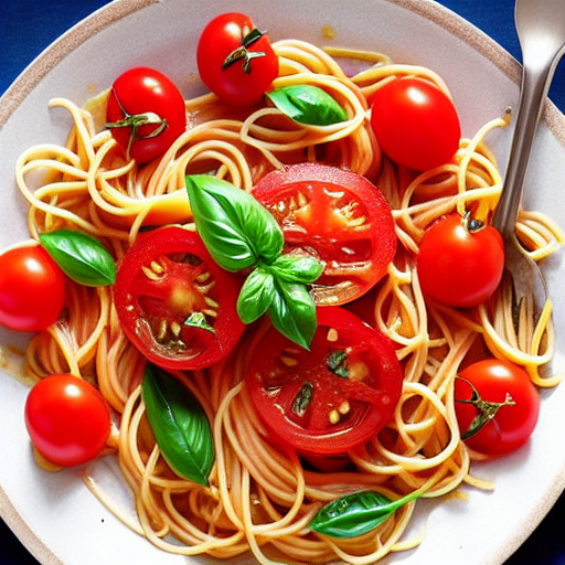 Pasta aux Tomates Cerises