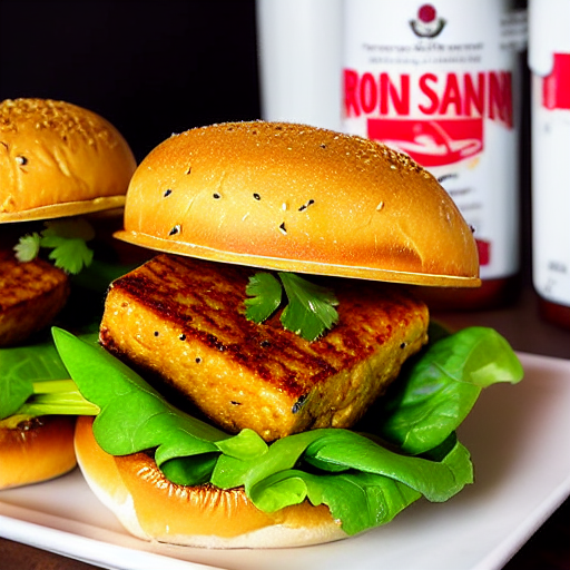 Crispy Tofu Burger