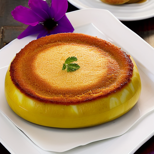 Torta de Banana e Coco