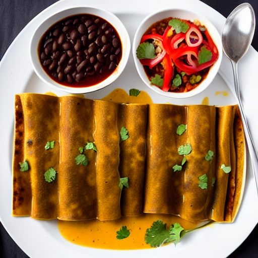 Enchiladas de Espinaca