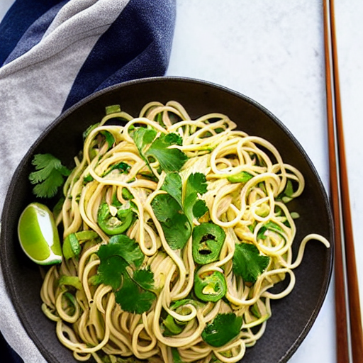 Cilantro Lime Noodles