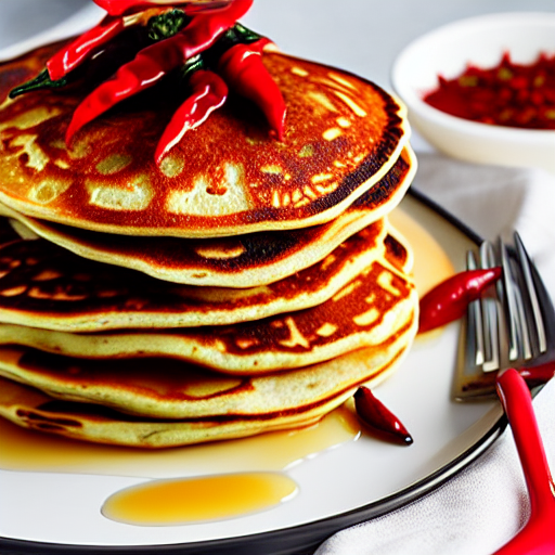 Chili Pepper Pancakes