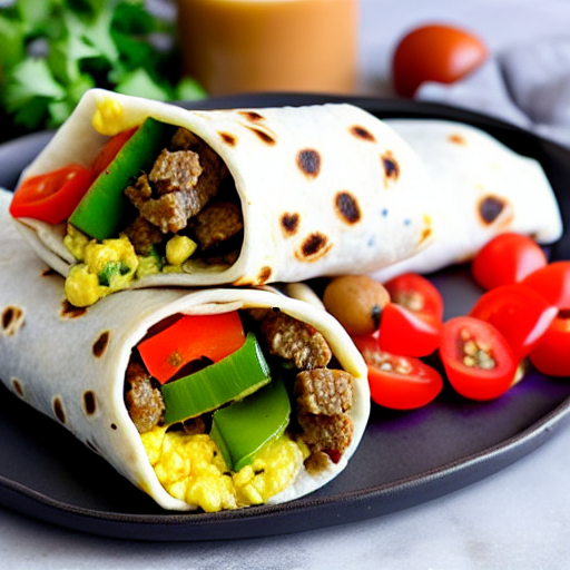 Keto Breakfast Burrito