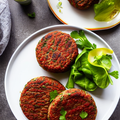 Keto Kefta Burger