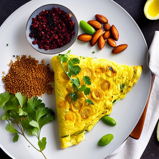 Pine Nut Omelette
