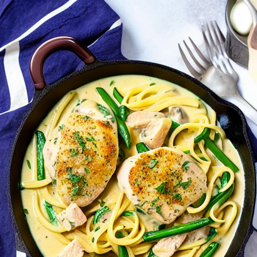 Keto Chicken Alfredo