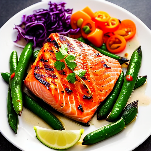 Salmón a la Plancha