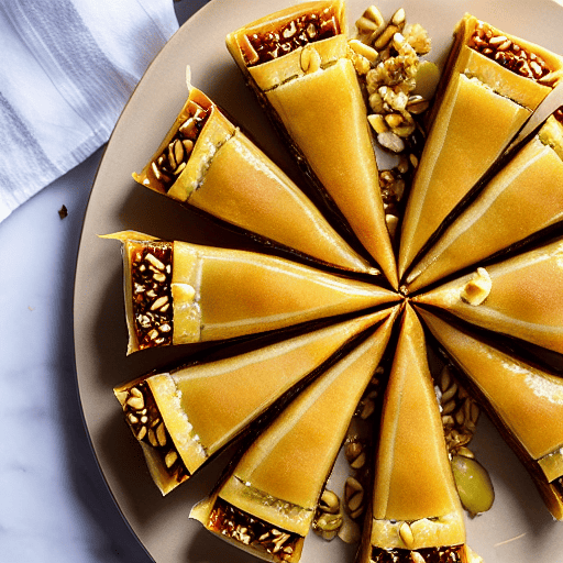 Baklava with Nuts