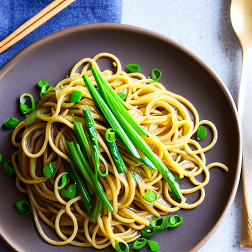 Scallion Oil Noodles