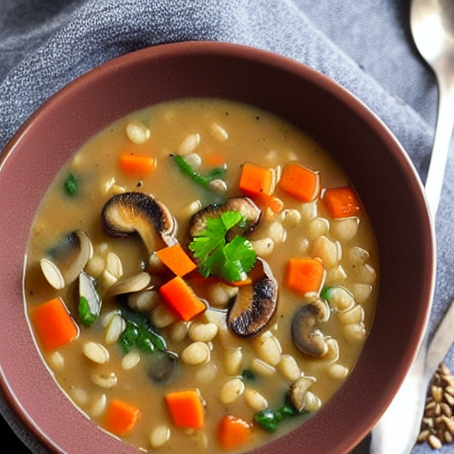 Mushroom Barley Soup
