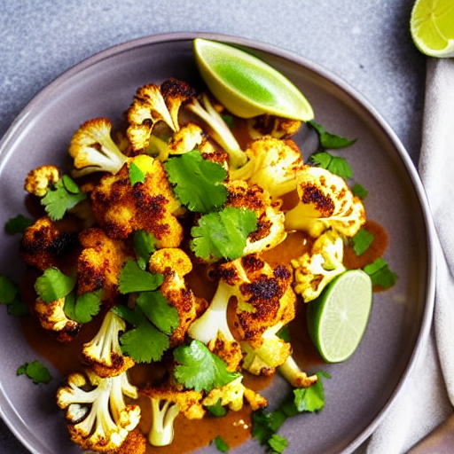 Chili Lime Cauliflower