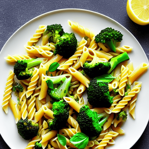 Pasta con Broccoli e Limone