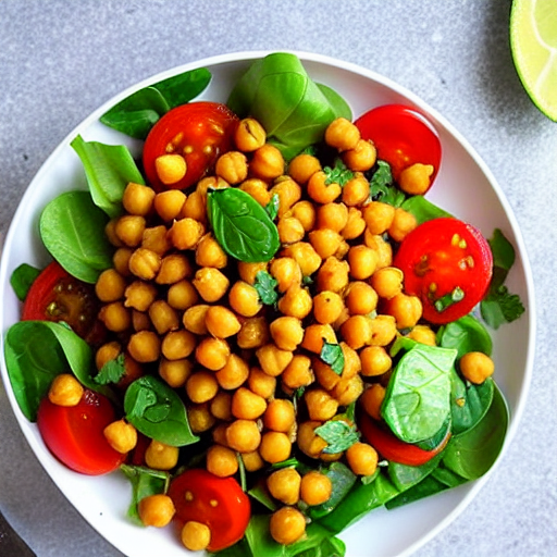 Chickpea and Vegetable Salad