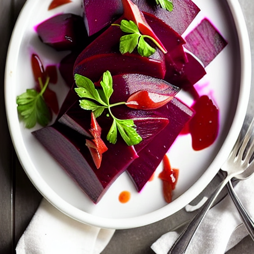 Beetroot Salad with Goat Cheese