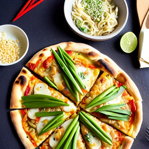 Shandong Scallion Pancake Pizza