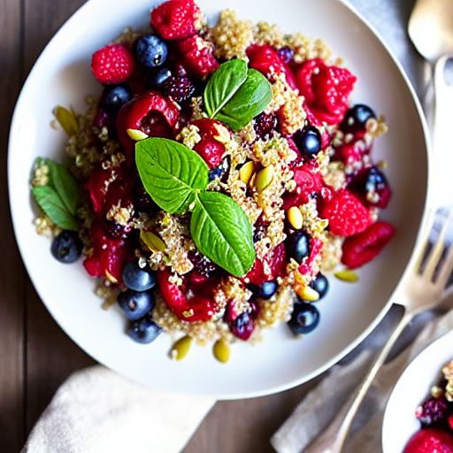 Berry Quinoa Salad