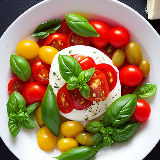 Salade de Tomates et Mozzarella