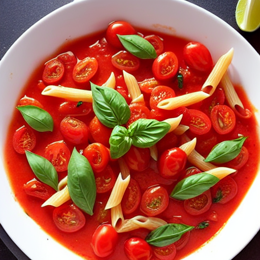 Pâtes aux Tomates Cerises