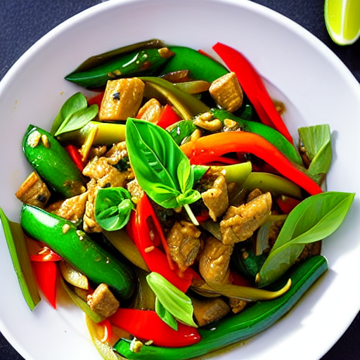 Thai Basil Stir-Fry
