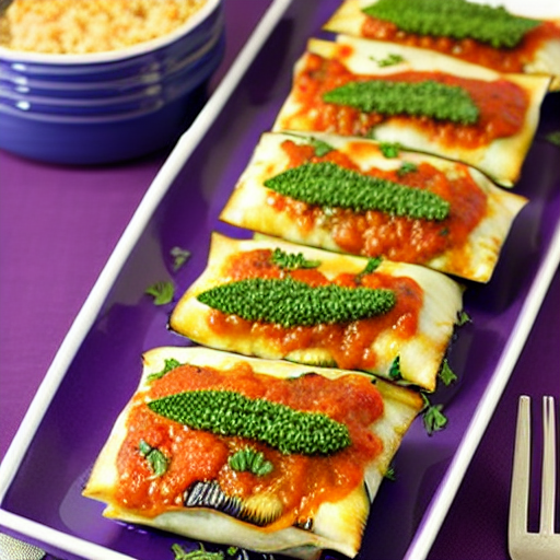 Baked Eggplant Rollatini