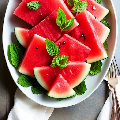 Feta and Watermelon Salad