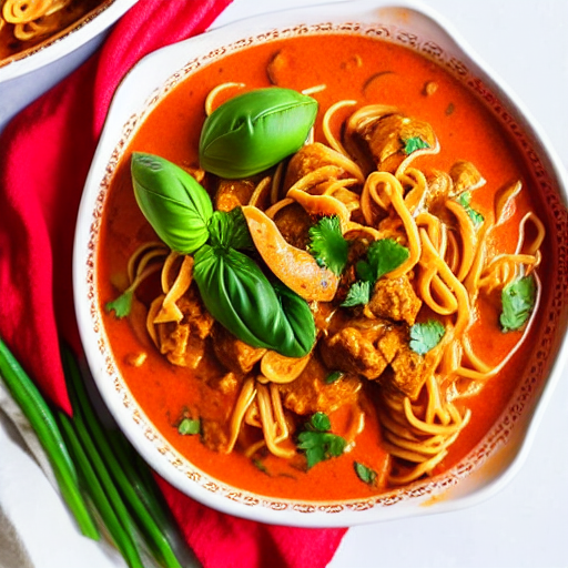 Keto Butter Chicken Noodles