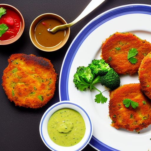 Baked Vegetable Cutlet