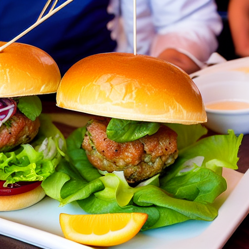 Bretagne Seafood Burger