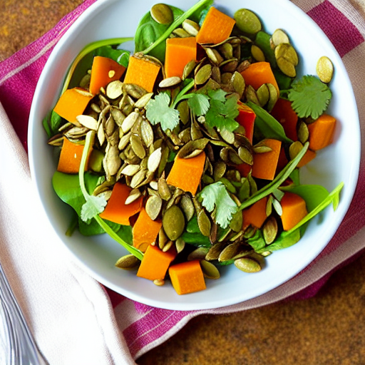 Pumpkin Seed Salad