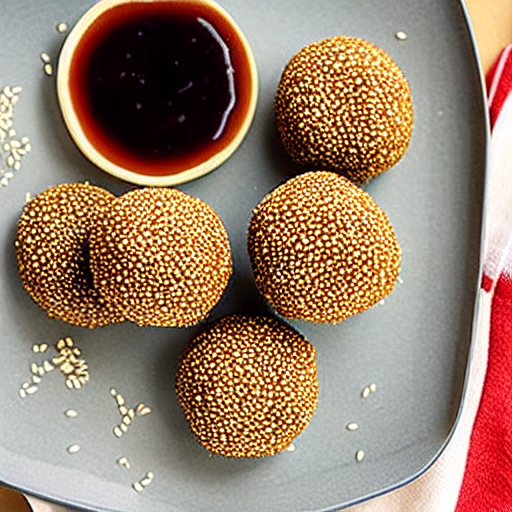 Gluten-Free Sesame Balls