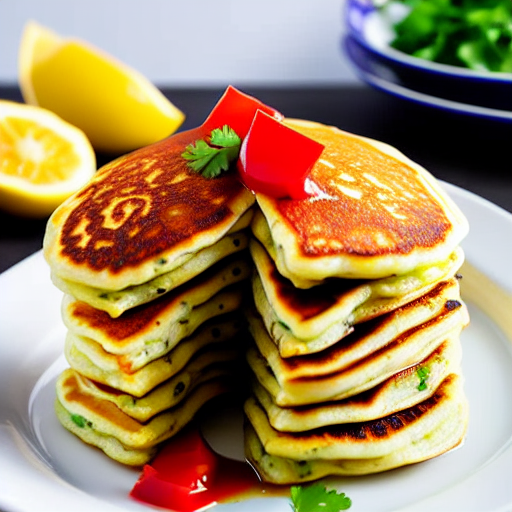 Keto Seafood Pancakes
