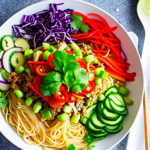 Korean Noodle Salad