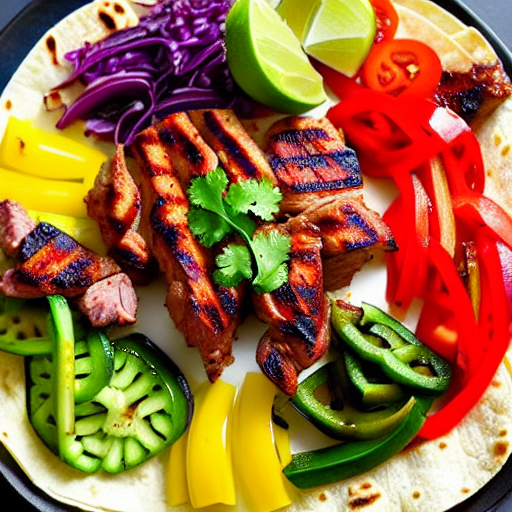 Halal BBQ Fajitas
